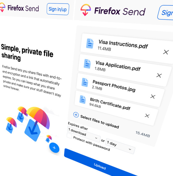 Firefox發(fā)送文件傳輸應用程序登陸Android：這是它的工作原理