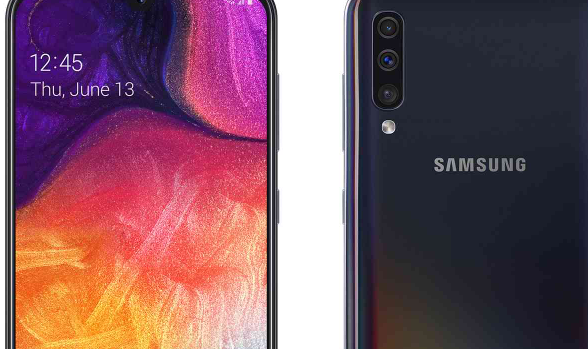 三星Galaxy A50帶有三重后置攝像頭設(shè)置4000mAh電池