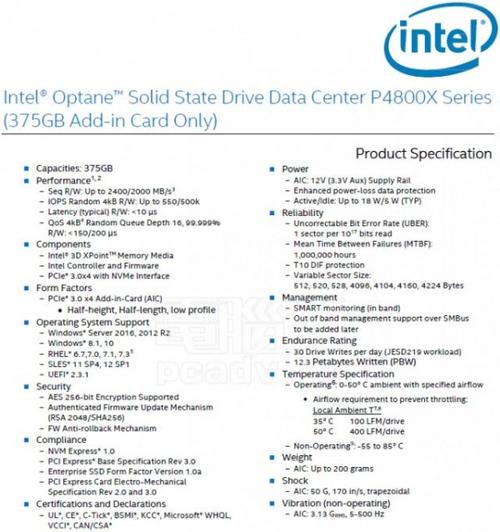 Aerospike在Intel Optane上運(yùn)行混合閃存DRAM數(shù)據(jù)庫