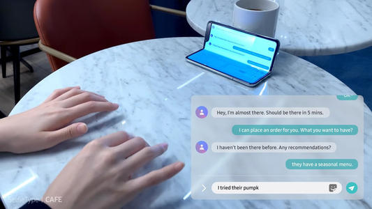 三星SelfieType是CES的無鍵盤未來的美好愿景