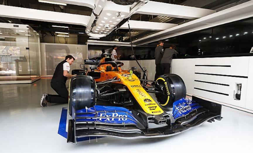 邁凱輪揭示了2020 F1賽車起火的畫面