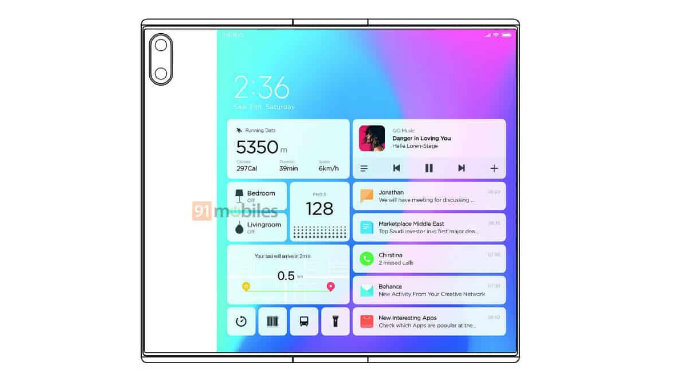 小米Mi MIX折疊設(shè)計(jì)可能已獲得專利