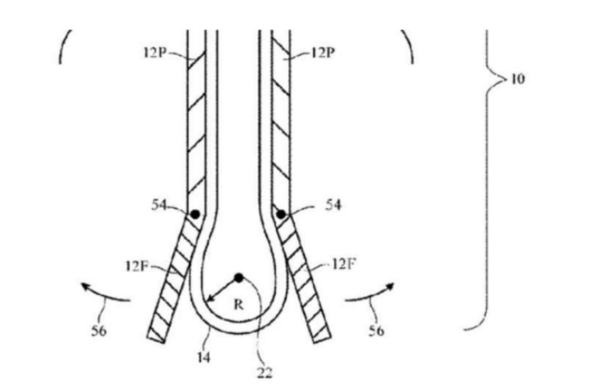 Apple專利暗示無(wú)折痕可折疊手機(jī)