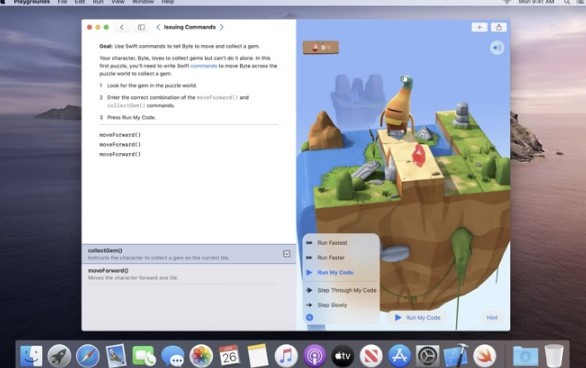 Swift Playgrounds的Catalyst版本在Mac App Store上啟動