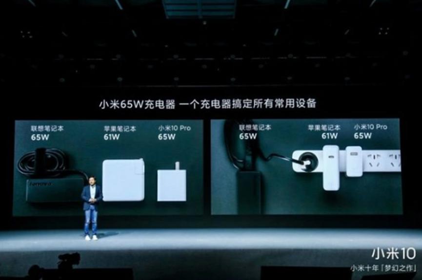 聯(lián)想Exec表示小米65W PD充電器不錯，但3針充電器更適合筆記本電腦