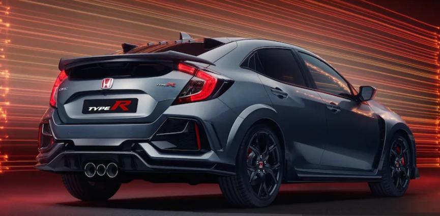 2020年本田思域Type R Sport Line的較小擾流板不適用于美國(guó)