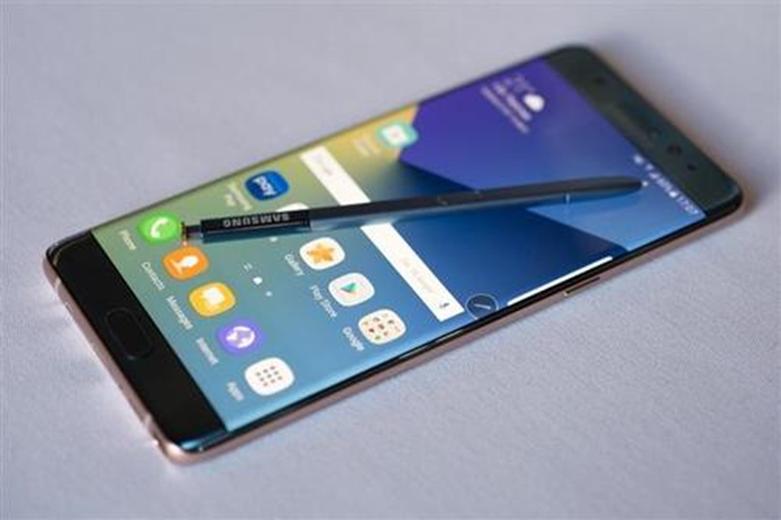 三星的Galaxy Note 7成為禁飛名單