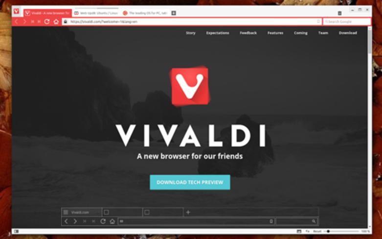 Vivaldi 2.2引入了畫中畫更智能的標簽管理和導航功能