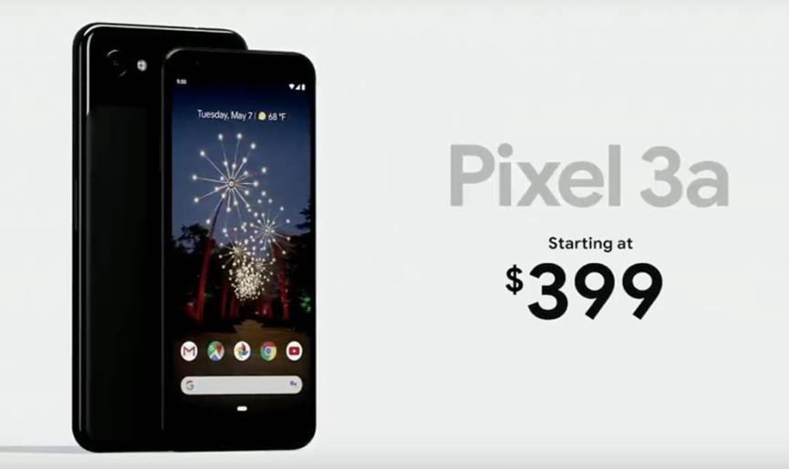 谷歌Pixel 3a Pixel 4和4 XL現(xiàn)已全部發(fā)售