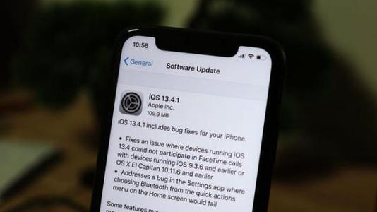 iOS 13.4.1更新后 用戶將不再能夠降級到Apple iOS 13.4