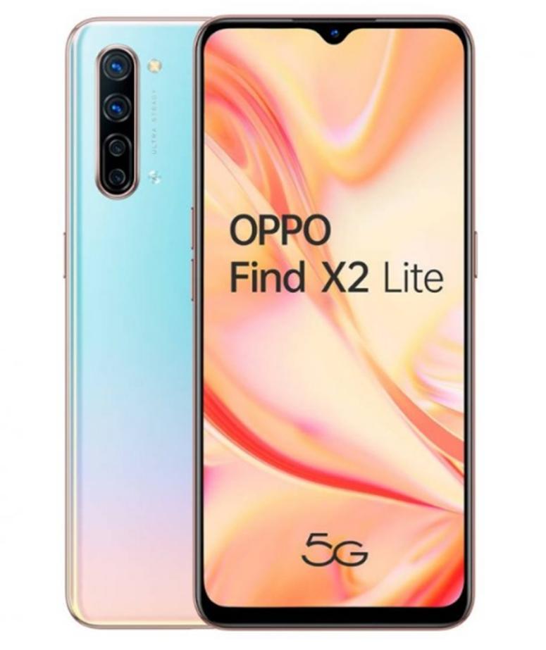 OPPO Find X2 Lite通過高通驍龍765G SoC和5G連接亮相