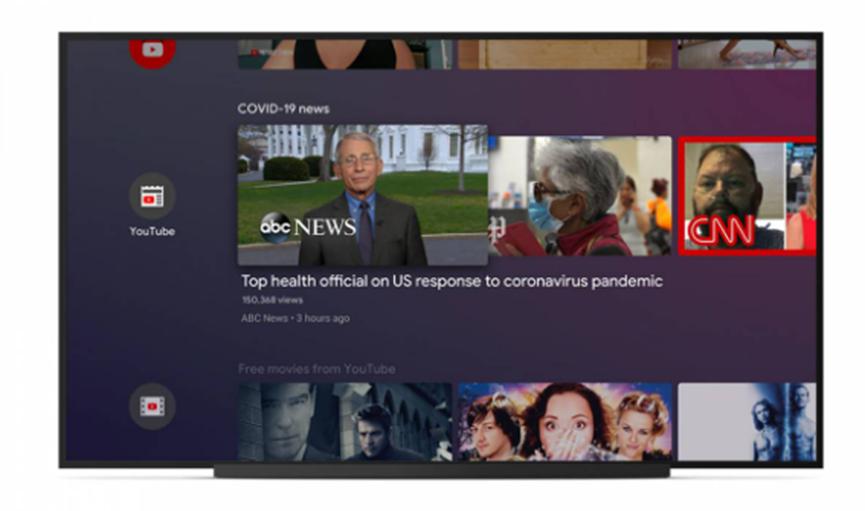 Android TV獲得COVID-19新聞和免費電影的新排行