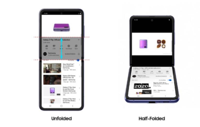 Galaxy Z Flip YouTube Flex模式支持可能僅僅是開始