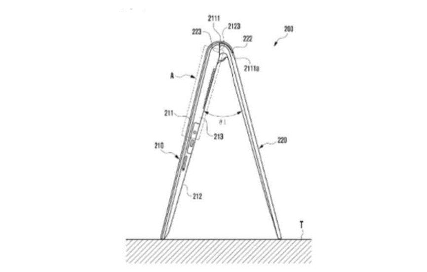 三星獲得了帶有集成支架的平板電腦的專利權(quán)