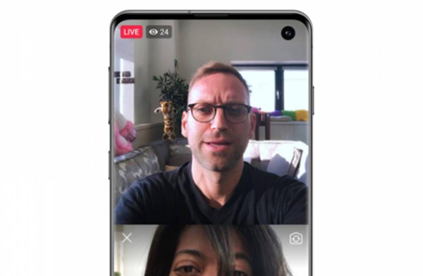 Facebook帶回Live With共同廣播視頻功能