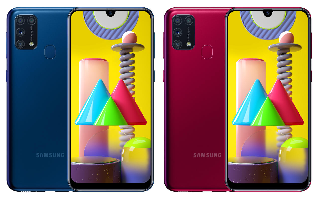 Galaxy M31為英國(guó)帶來(lái)了四臺(tái)相機(jī)和一塊巨大的電池