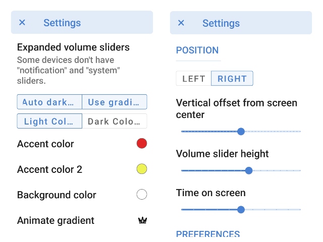 帶有新Ultra Volume應(yīng)用程序的主題Android的音量面板