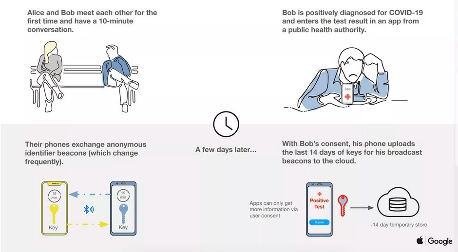 蘋果和谷歌的聯系追蹤計劃的成功將取決于一件事