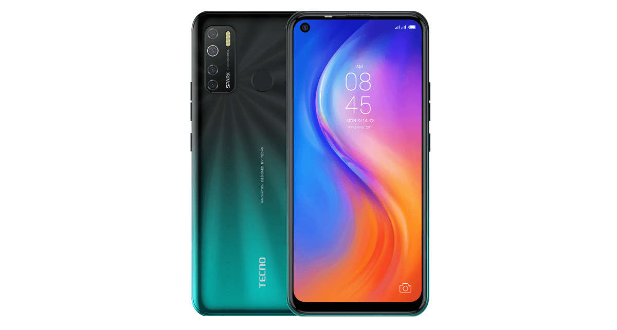 TECNO Spark 5配備5,000mAh電池，四攝像頭：價(jià)格，規(guī)格