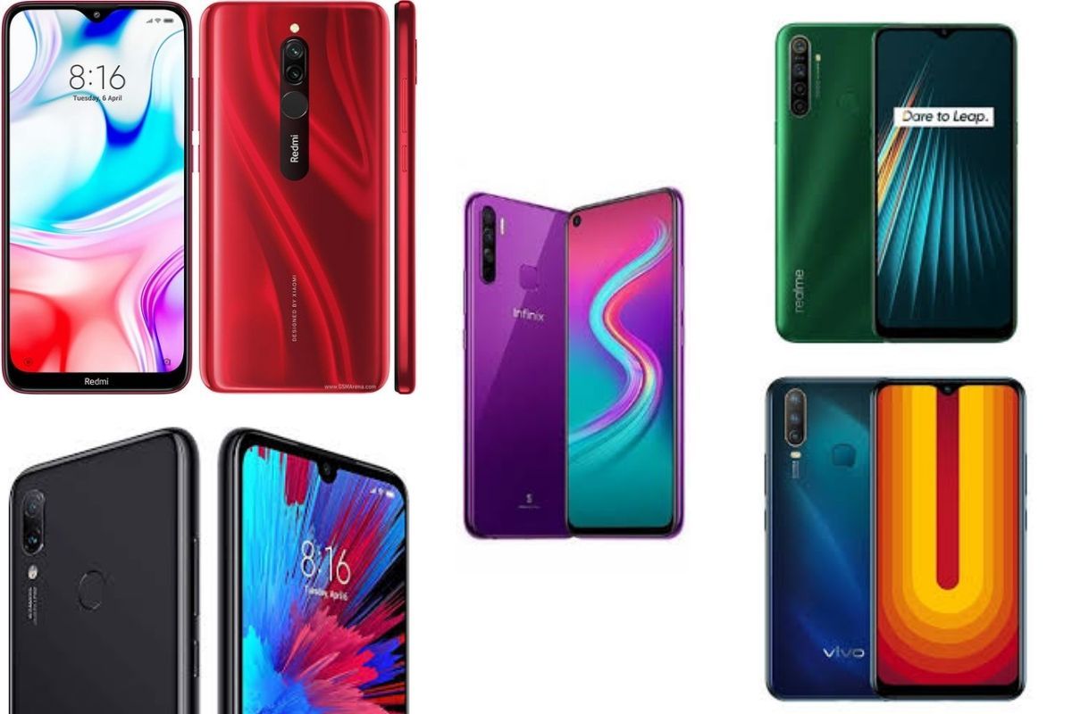 Redmi 8，Realme 5i，Redmi Note 7S，更多：在亞馬遜上購(gòu)買5款低于10,000盧比的最佳手機(jī)，F(xiàn)lipkart