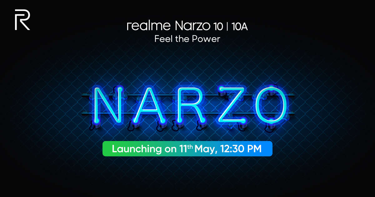 Realme Narzo 10和Narzo 10A India的發(fā)布日期已公布，活動將在線播出