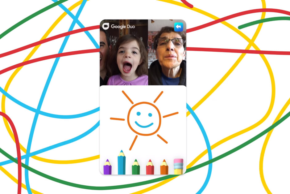 Google Duo更新添加了重要的新功能，包括家庭模式
