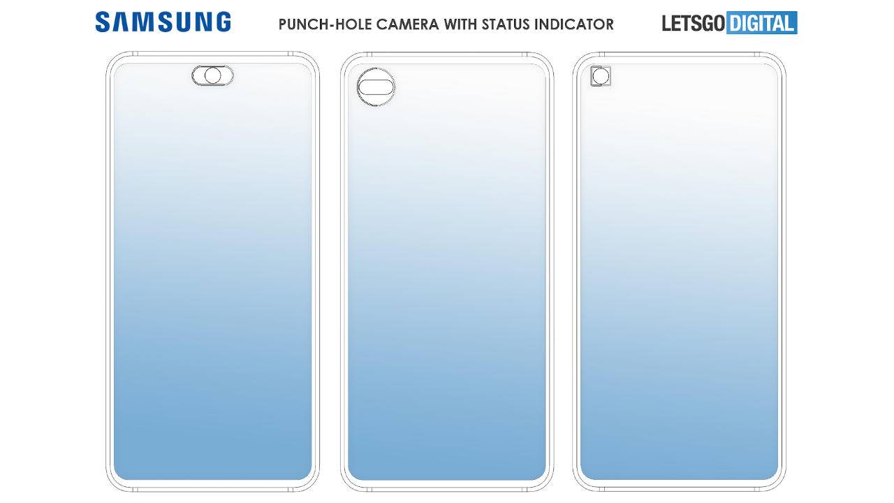 Galaxy Note 20打孔相機(jī)周圍可能有狀態(tài)指示燈