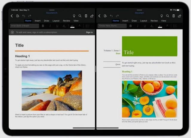 Microsoft在iPad上將分割視圖帶到Microsoft Word和PowerPoint