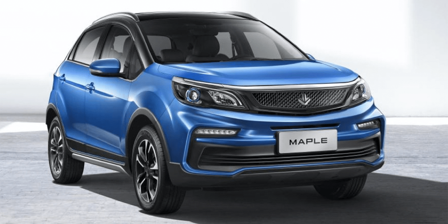 Maple 30x是中國的新型低成本電動汽車