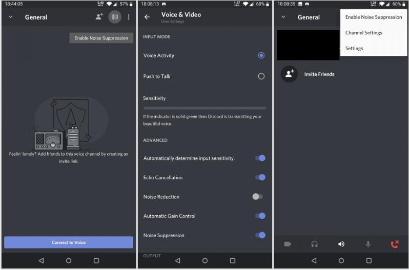 適用于Android的Discord為某些用戶推出了由Krisp支持的噪聲抑制