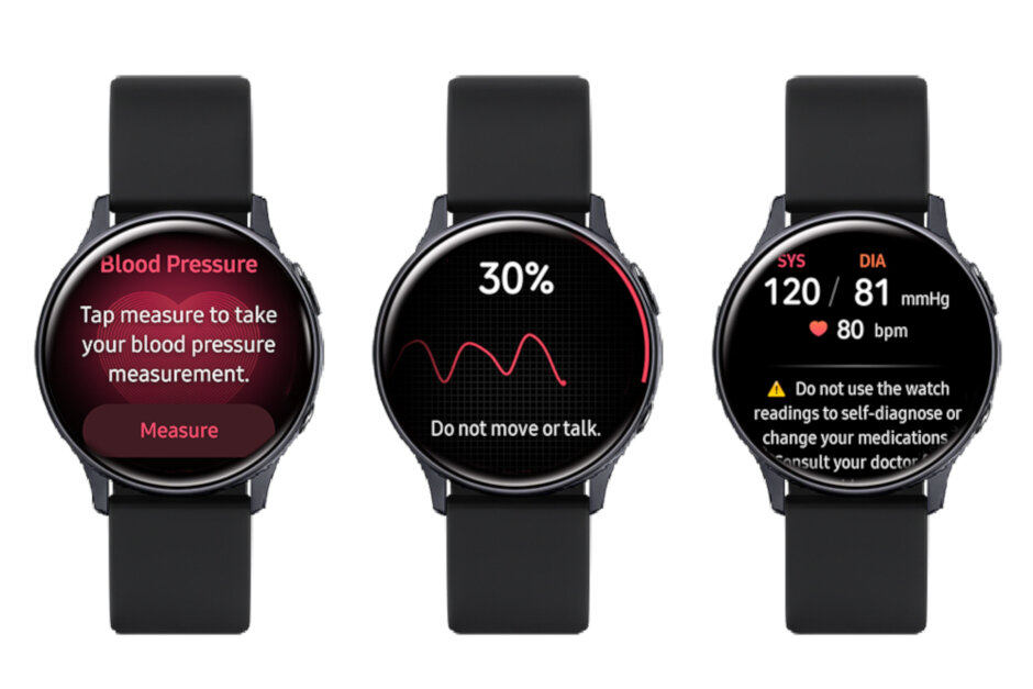 三星Galaxy Watch Active2通過血壓測量獲得新的Health Monitor應(yīng)用程序