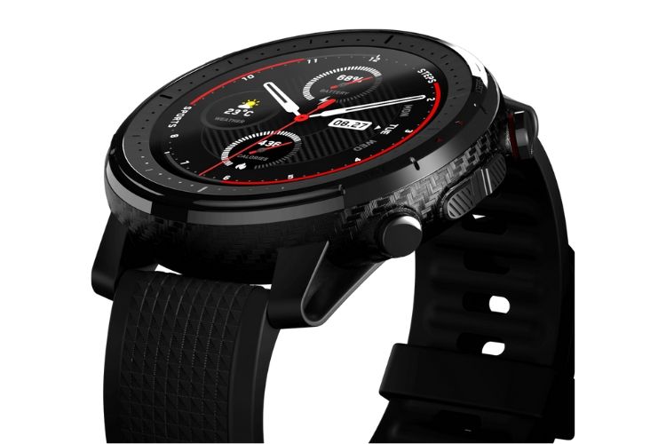 帶有圓形顯示屏的Amazfit Stratos 3，以80盧比推出了80種運(yùn)動(dòng)模式