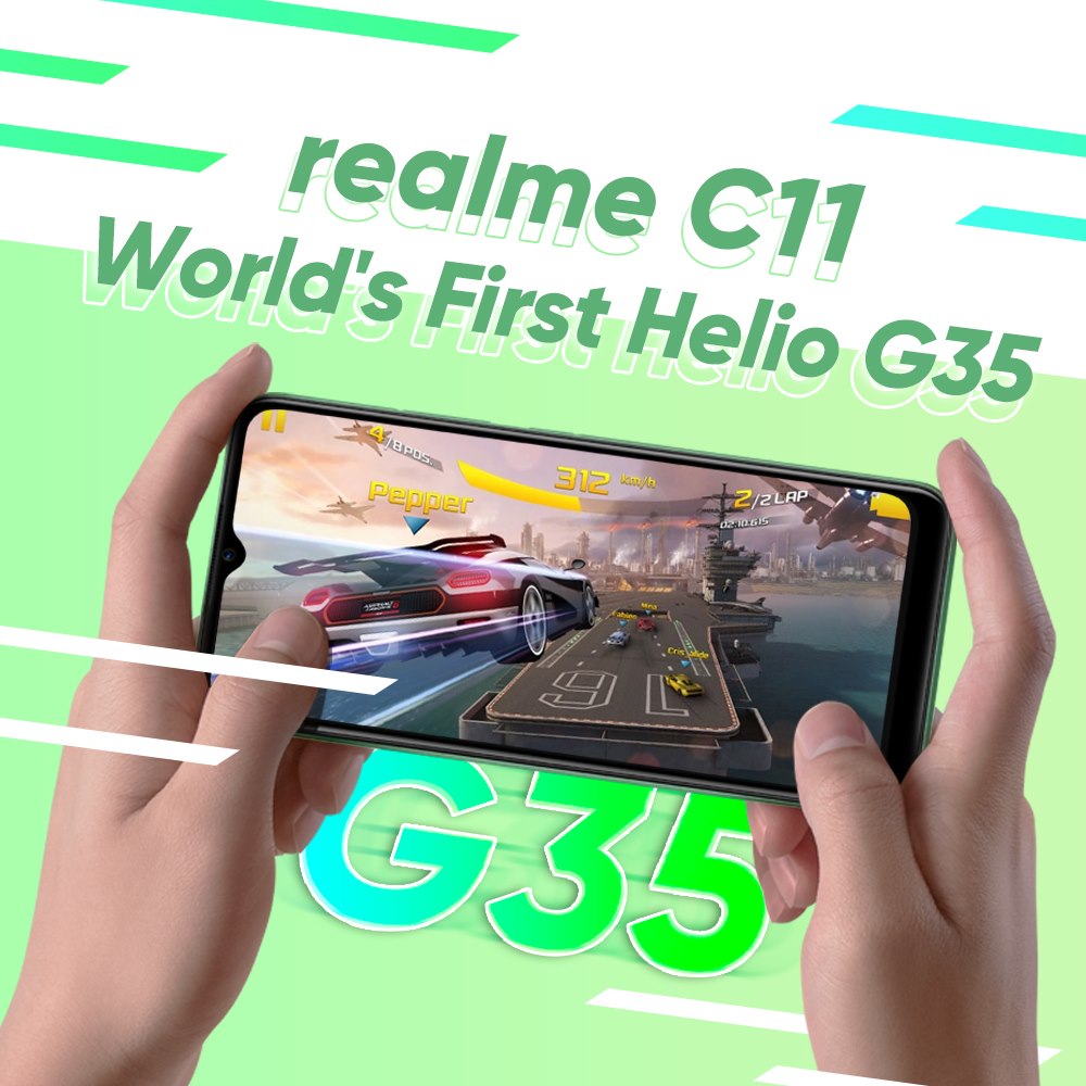 Realme C11和Helio G35將于6月30日在馬來西亞推出