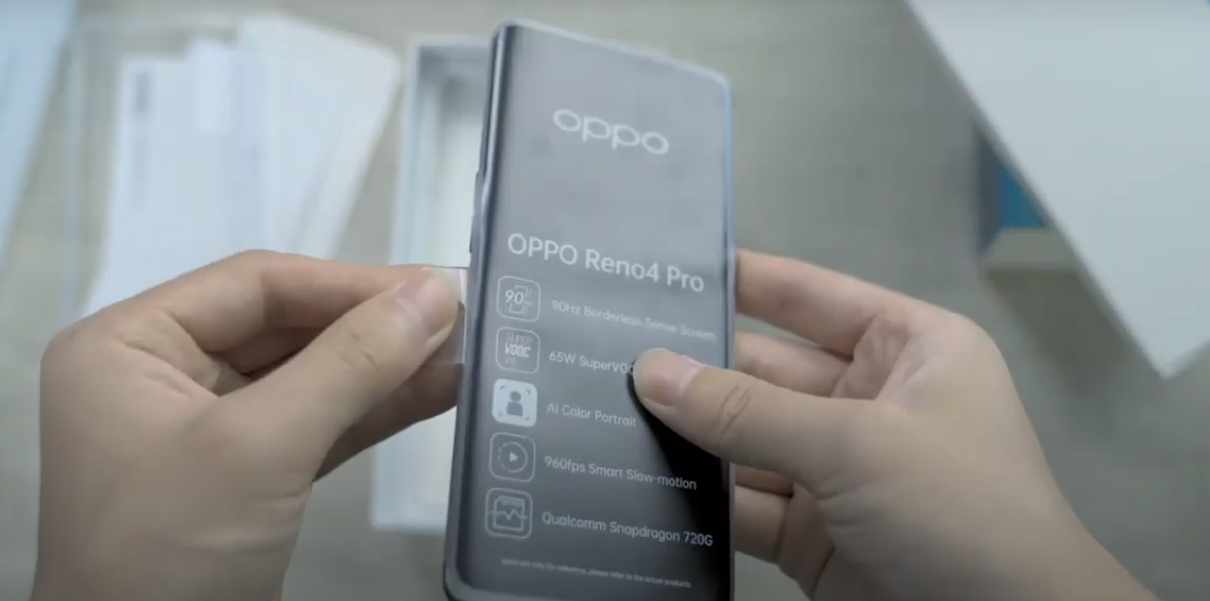 OPPO Reno4 Pro開(kāi)箱視頻泄漏揭示了Snapdragon 720G，四攝像頭和3.5毫米音頻插孔