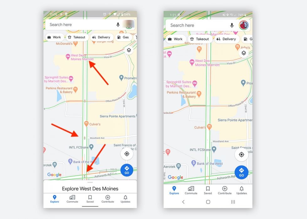 Google Maps測(cè)試顯示Android上的交通信號(hào)燈