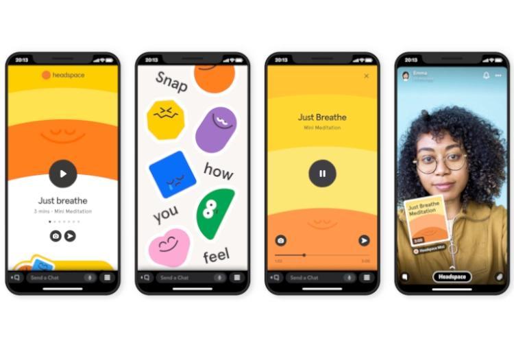 Snapchat推出了第一套用于冥想，學(xué)習(xí)等的迷你應(yīng)用程序