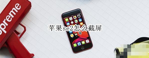 蘋果se2怎么截屏