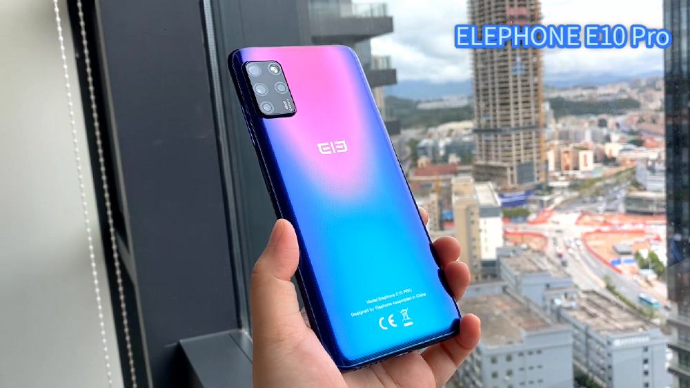 Elephone E10 Pro帶有四后置攝像頭，6.55英寸顯示屏的新視頻大放異彩，售價149美元