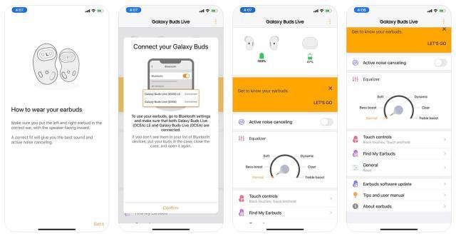 三星的Galaxy Buds Live最早出現(xiàn)在iOS應(yīng)用中