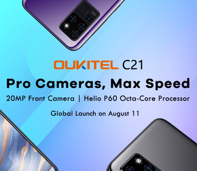 Oukitel C21于8月11日發(fā)布，是``2020年最值得購買的智能手機