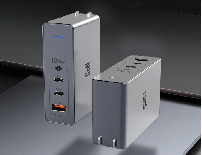 Nubia的120W GaN充電器比MacBook的96W適配器小25％，更時尚，功能更強大