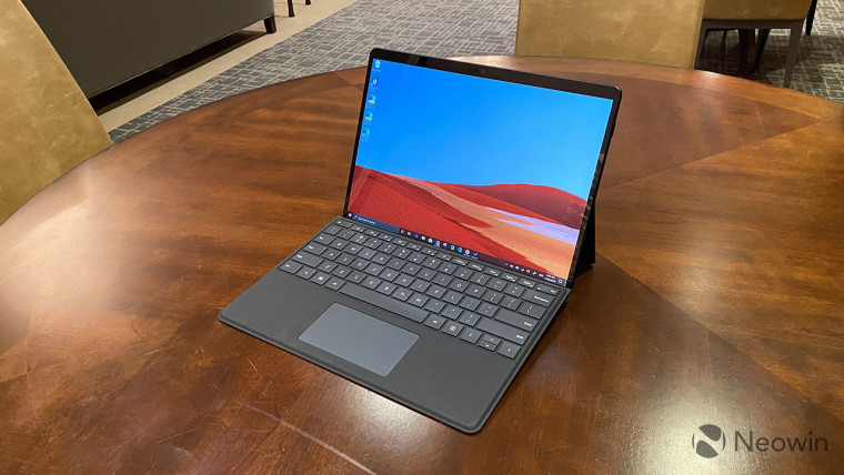 新的Surface Pro X固件更新正在向運行Insider構建的設備推出