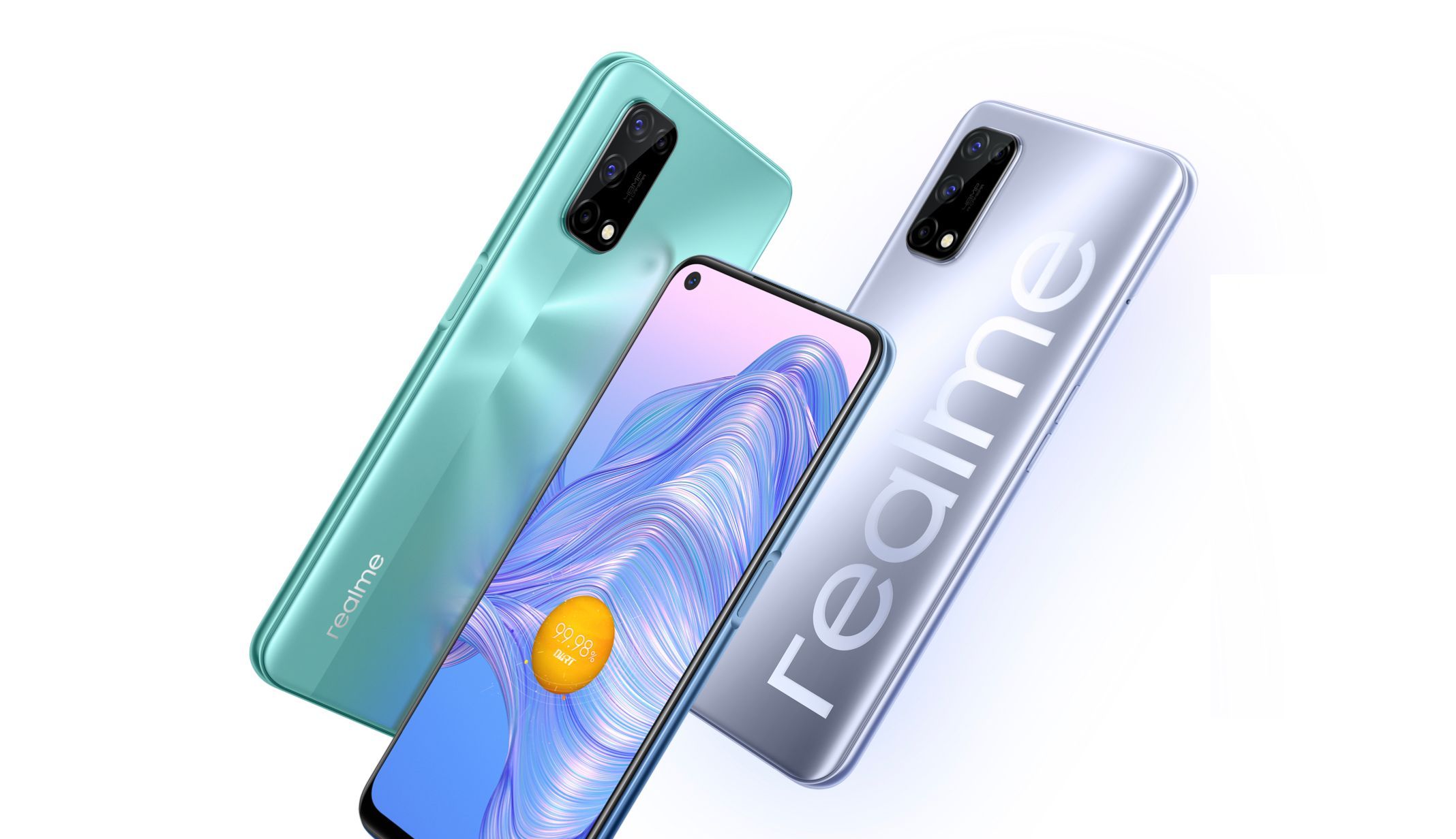 配備90Hz顯示屏的Realme V5 5G，Dimensity 720、48MP四攝像頭和5,000mAh電池首次亮相價格為1399元