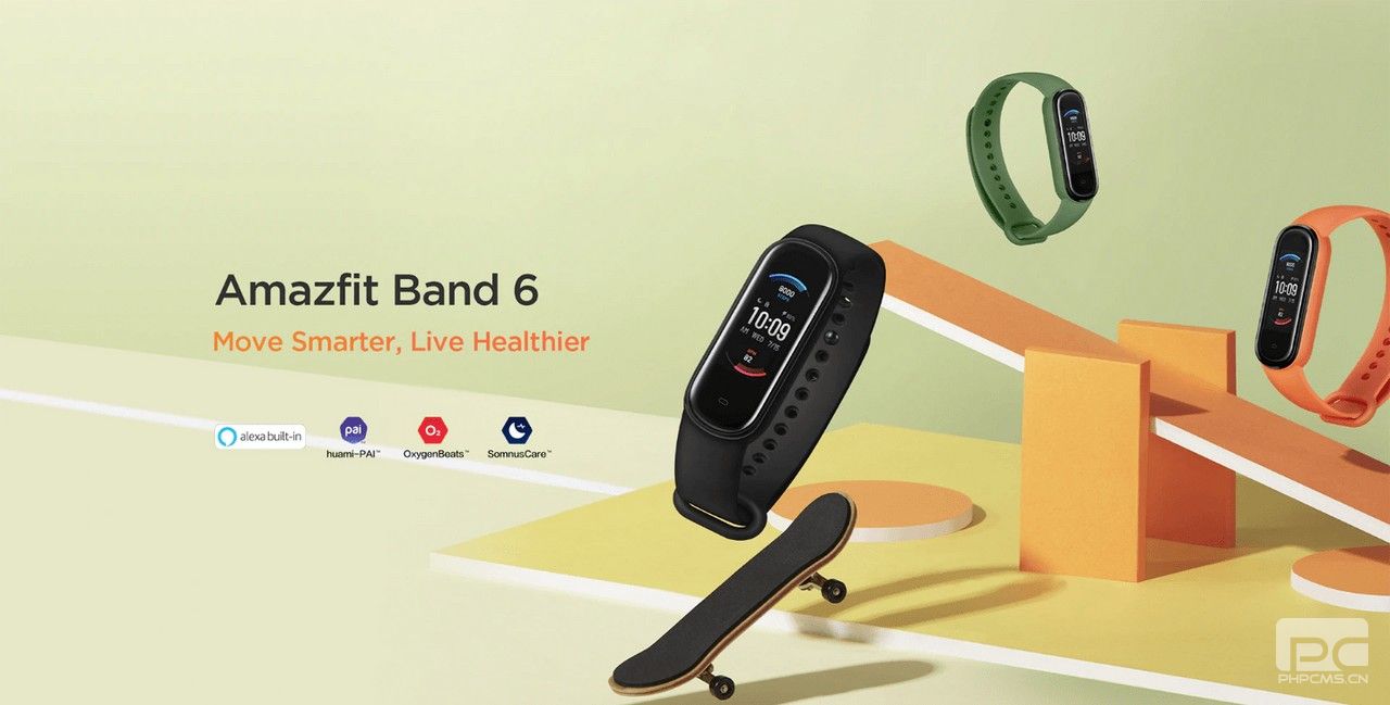 Amazfit Band 6在AliExpress上上市–具有SPO2監(jiān)控和Amazon Alexa的Mi Band 5