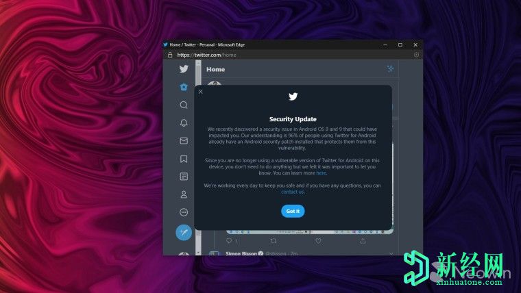 Twitter修復(fù)了其Android應(yīng)用程序中可能暴露DM的漏洞