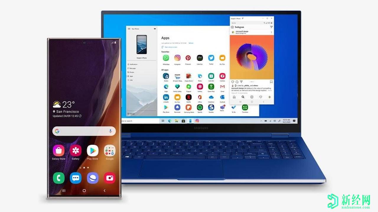 三星Galaxy Note 20應(yīng)用將像本機(jī)應(yīng)用一樣在Windows中運(yùn)行