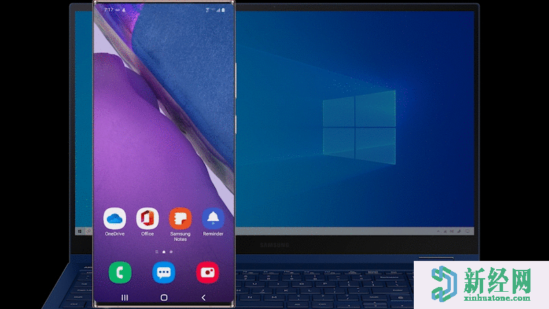 微軟將Windows 10與三星Galaxy Note20深度互連