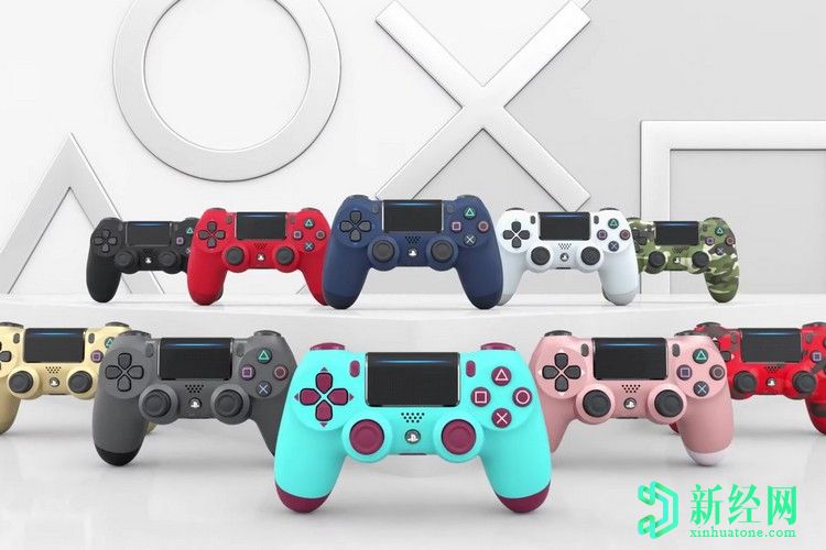 索尼為其DualShock 4控制器帶來流行的色彩