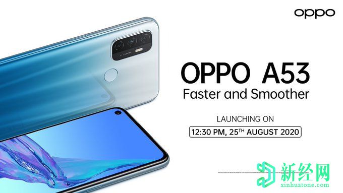 OPPO A53 2020將提供6GB + 128GB印度版本，價格約為?15,000