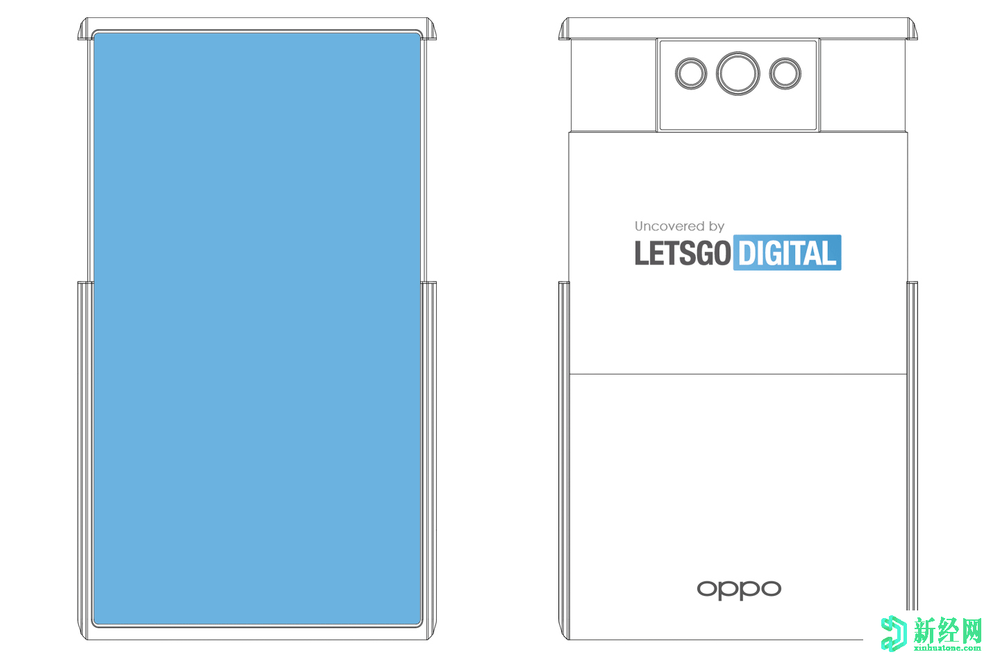 OPPO獲得具有可擴(kuò)展顯示屏的滑蓋智能手機(jī)的專利